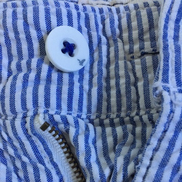 Seer Sucker striped shorts American Eagle - Picture 6 of 8
